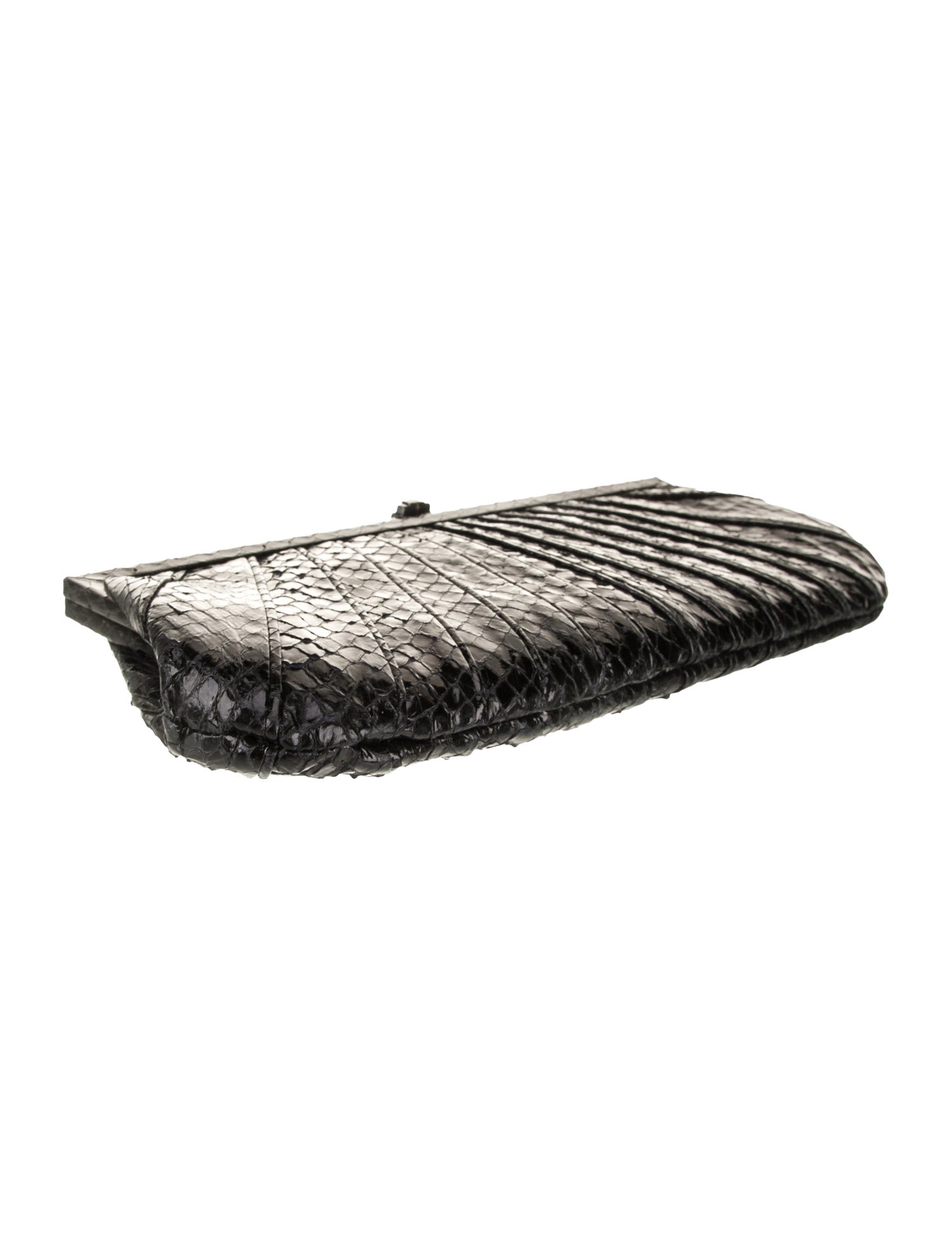 Kotur Embossed Leather Evening Bag